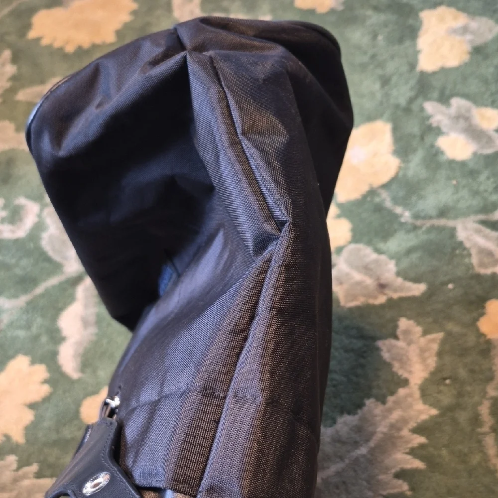 Black Travel Tote Bag